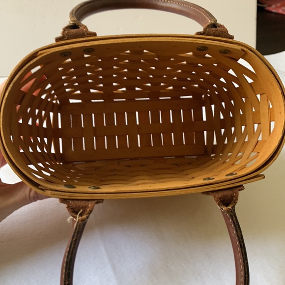Longaberger Small Boardwalk Purse with liner - Picture 7 of 10